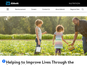 'abbottnutrition.com' screenshot