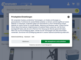 'conrad.de' screenshot