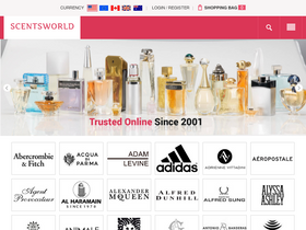 'scentsworld.com' screenshot