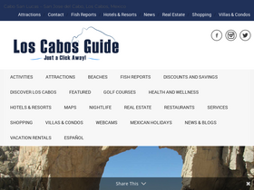 'loscabosguide.com' screenshot