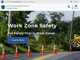 'penndot.gov' screenshot