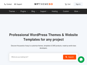 'wpthemego.com' screenshot
