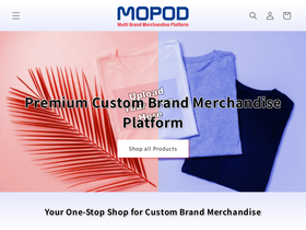 mopod.co.uk homepage screenshot
