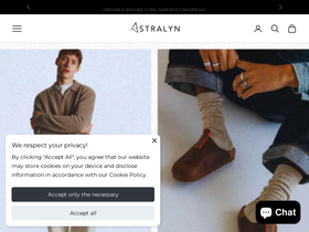 Astralyn website screenshot