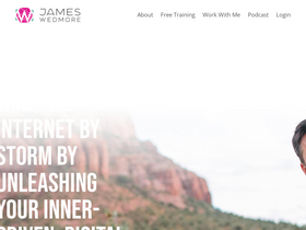 'jameswedmoretraining.com' screenshot