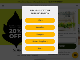 Click & Grow homepage screenshot