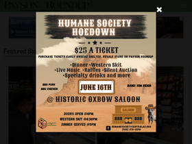 'paysonroundup.com' screenshot