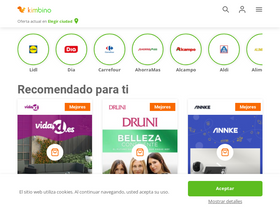 'kimbino.es' screenshot