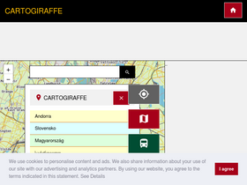'cartogiraffe.com' screenshot