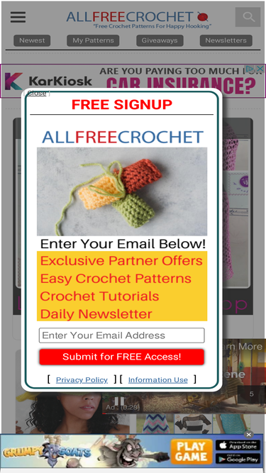 allfreecrochet.com