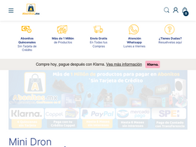 abonitos.mx homepage screenshot
