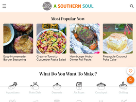 'asouthernsoul.com' screenshot