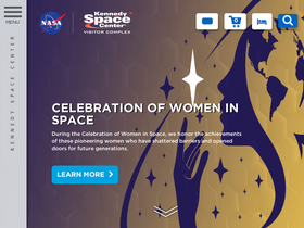 'kennedyspacecenter.com' screenshot