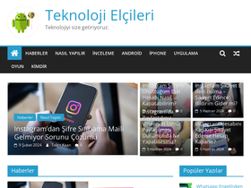 'teknoelci.com' screenshot