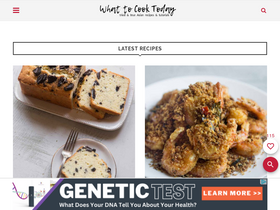 'whattocooktoday.com' screenshot
