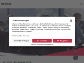 'edag.com' screenshot