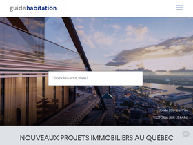 'guidehabitation.ca' screenshot