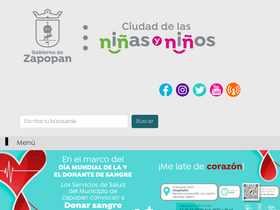 'zapopan.gob.mx' screenshot