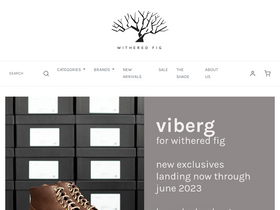 'witheredfig.com' screenshot