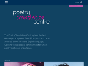 'poetrytranslation.org' screenshot