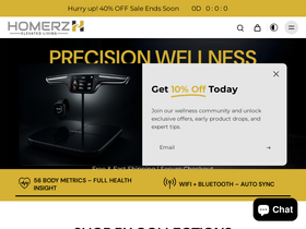 Homerz homepage screenshot