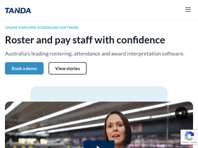 'tanda.co' screenshot