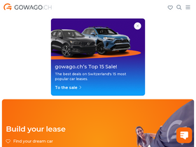 'gowago.ch' screenshot
