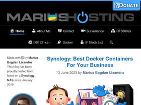 'mariushosting.com' screenshot