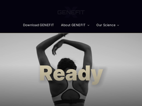 genefit.pro homepage screenshot