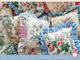 phillipsandcheers.com homepage screenshot