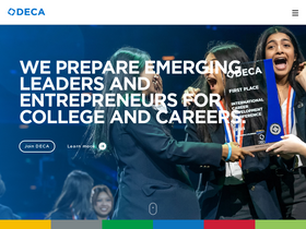 'deca.org' screenshot
