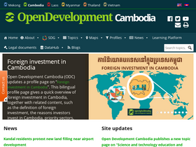 'opendevelopmentcambodia.net' screenshot