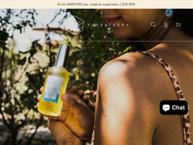Yerbaterra homepage screenshot