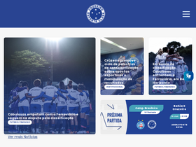 'cruzeiro.com.br' screenshot