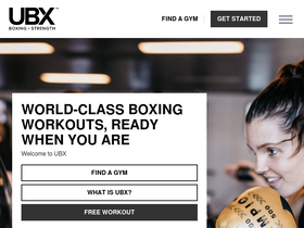 'ubxtraining.com' screenshot