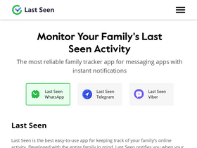 'lastseentracker.com' screenshot