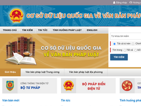 'vbpl.vn' screenshot