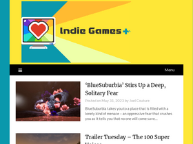 'indiegamesplus.com' screenshot