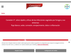 'canestenv.com.mx' screenshot