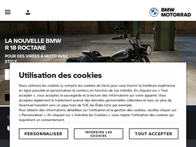 'bmw-motorrad.fr' screenshot
