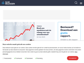 'slimbeleggen.com' screenshot