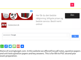 'scoringtarget.com' screenshot