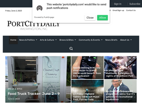 'portcitydaily.com' screenshot