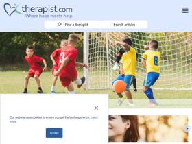 'therapist.com' screenshot