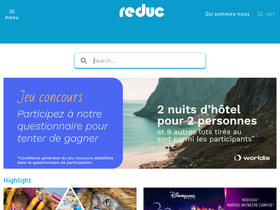 'reducce.fr' screenshot