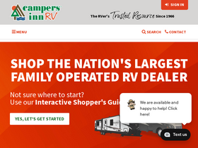 'campersinn.com' screenshot