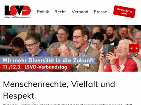'lsvd.de' screenshot
