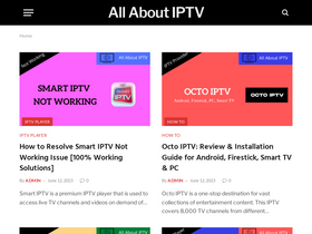 'allaboutiptv.com' screenshot