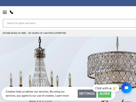 'keslighting.co.uk' screenshot