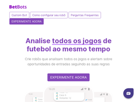 BetBots - Robôs para análise de jogos de futebol